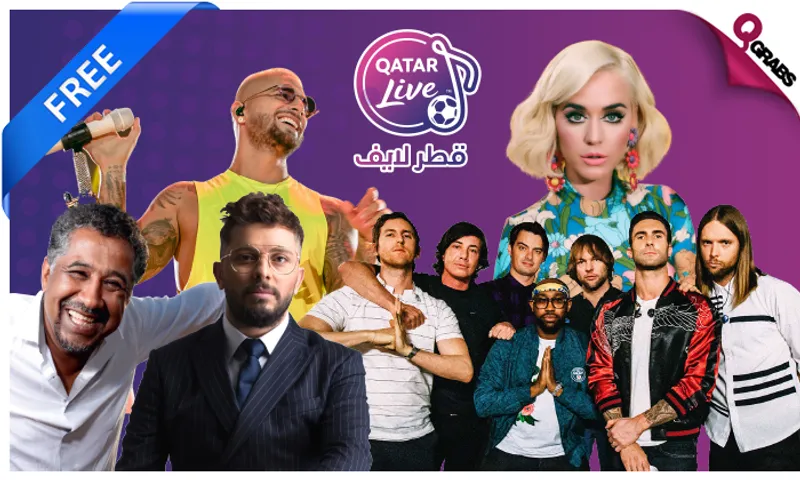 Enter the Draw for a Chance to Win FREE Tickets to Cheb Khaled & Hatim Ammor, Katy Perry, Maluma & Maroon 5 Concerts!